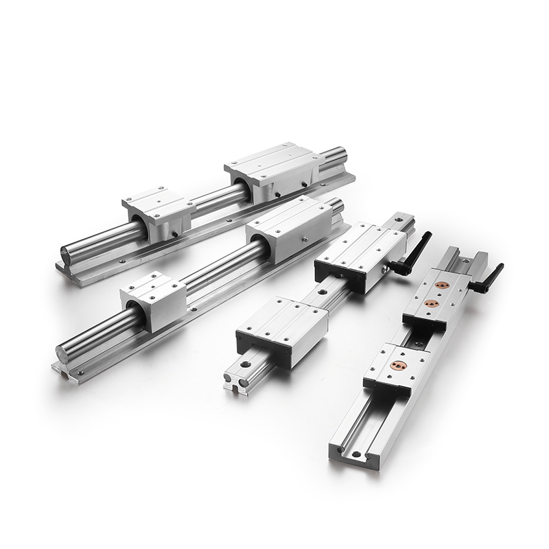 Conjunto de guias lineares cilíndricas / de rolo