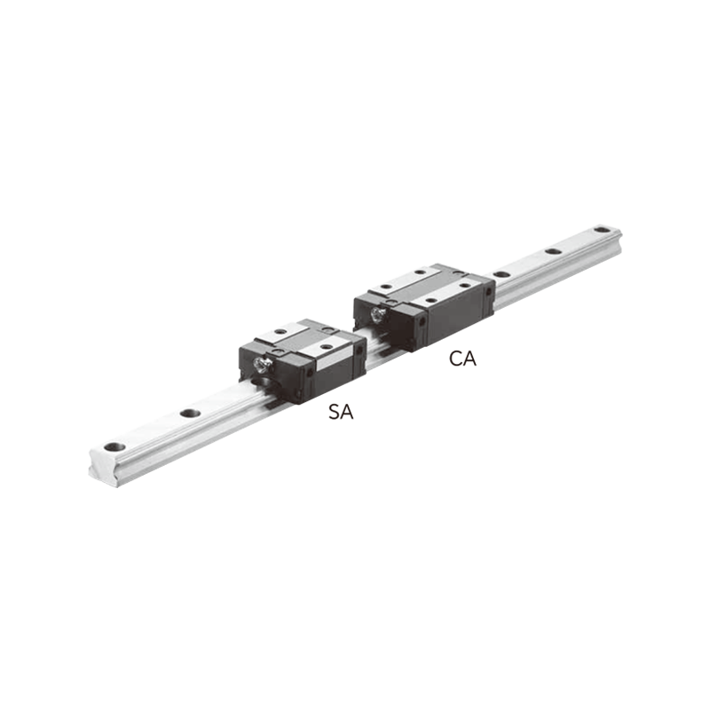 Guia linear da série EGH-CA/SA de baixa montagem